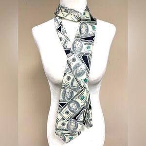 Rene Chagal “ money print” tie.
